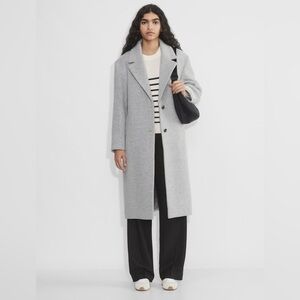 Wilfred the Only Coat - Wool Cashmere - light grey